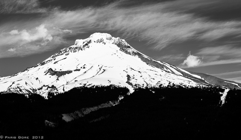 Mt Hood watches over