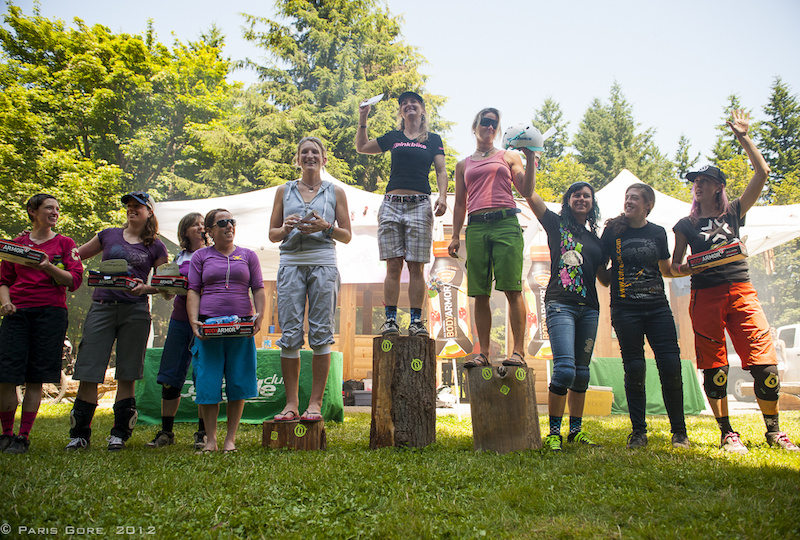 I ve been to quite a number of men s mountain bike events and have to say these girls know how to keep the fun in mountain biking Hopefully this weekend will bring more attention to having more all women s mountain bike competitions and attract more female riders to the sport. Congrats Ladies