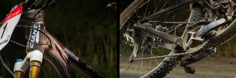 Giant s prototype Trance X 29er. Photo by Jake Orness.