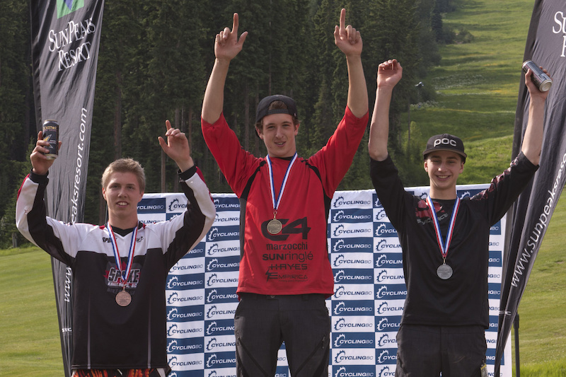 Podium shots by Mike Speke