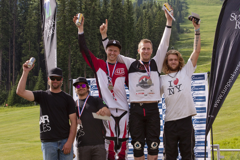 Podium shots by Mike Speke
