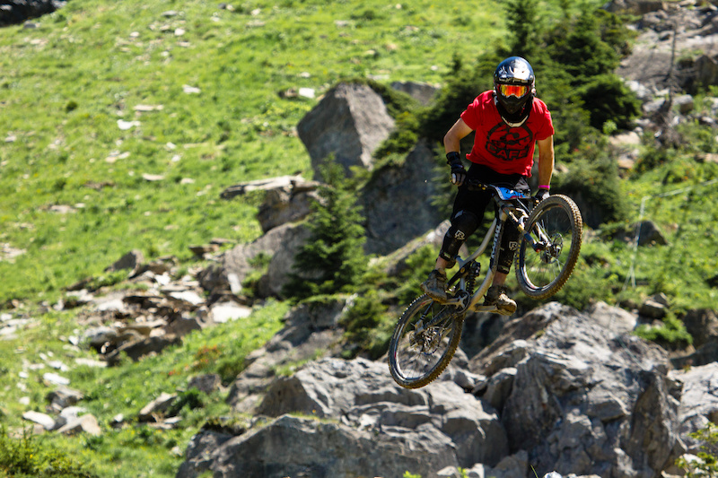 Riding in France with Kona Bikes. Ale Di Lullo photo.