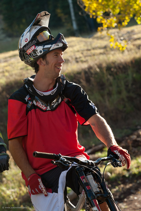 Porter shredding the Canyons Bike Park Fall 2011