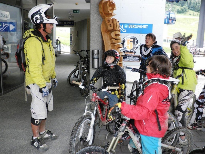 Rookie Freeride Camp at Leogang Austria in July 2012