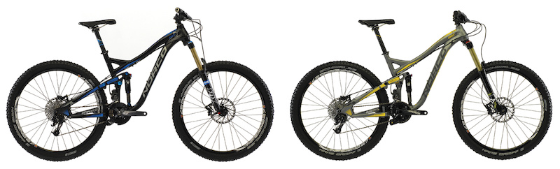 2013 Norco Range Killer B2 and B3