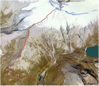 The route
