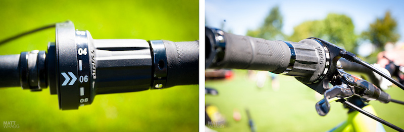 Shifter details.