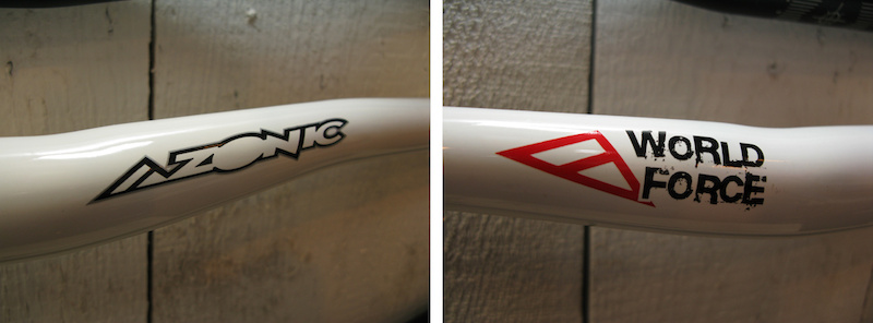 Azonic return as a hardware specific brand while O Neal focus entirely on software. A new range is in the works but for now we have a taster of their range. Here is their World Force bar.