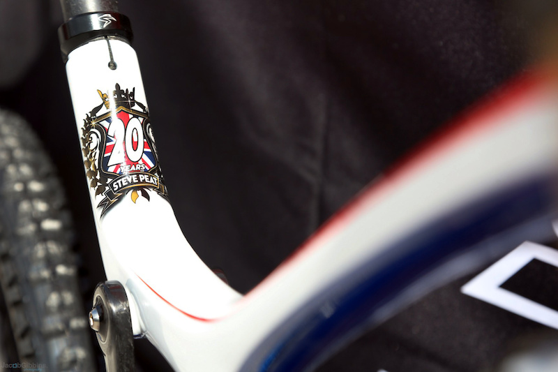Steve Peat s 2012 World Champs bike - image by Jacob Gibbons