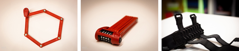 Abus Bordo Combo Light details.