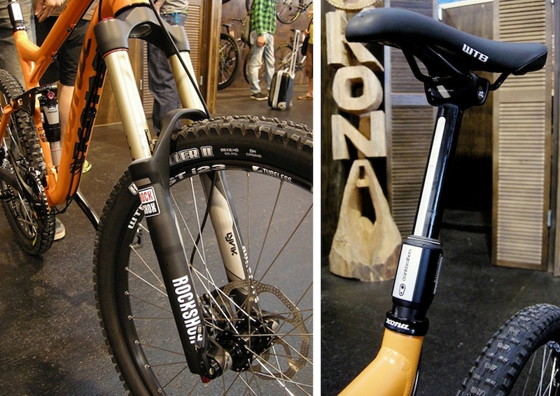 Kona Process Lyrik fork Kronolog dropper post 2013