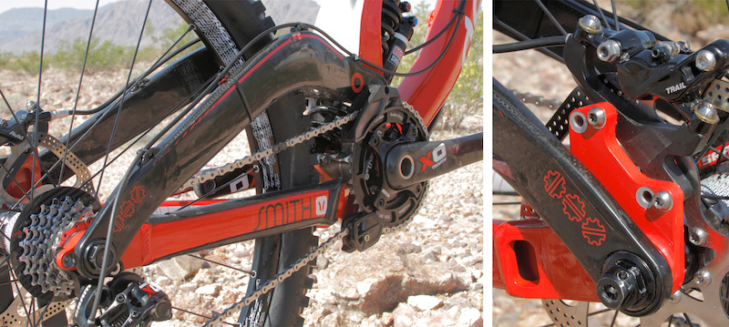 Steve Smith s Devinci Wilson Carbon that won the World Cup race in Norway.