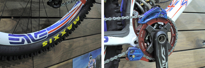 Steve Peat s Worlds bike at Interbike