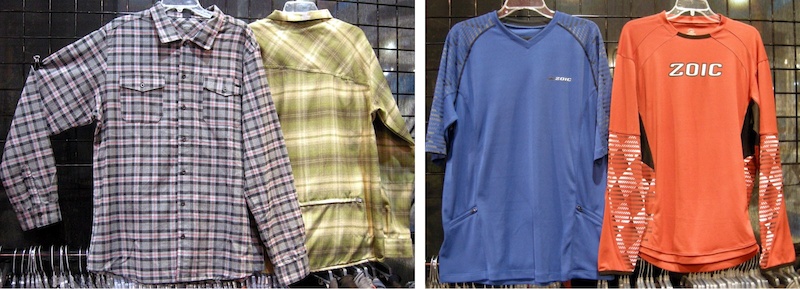 Zoic mens casual and technical riding jerseys