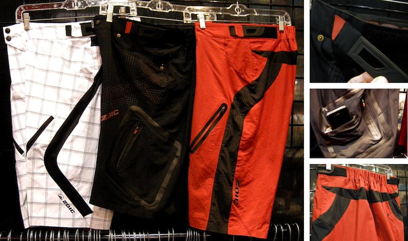 Zoic mens riding shorts