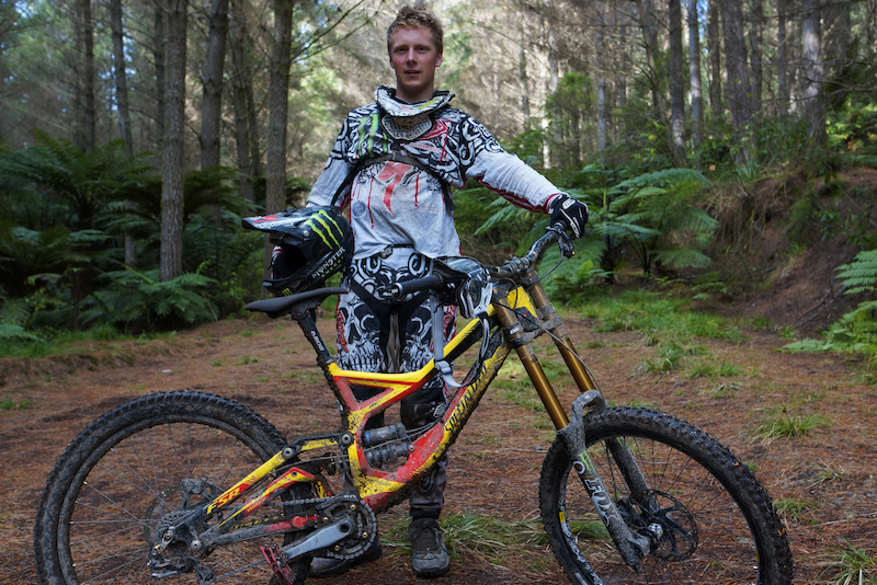 Louis with his 2012 Specialized Demo 8..