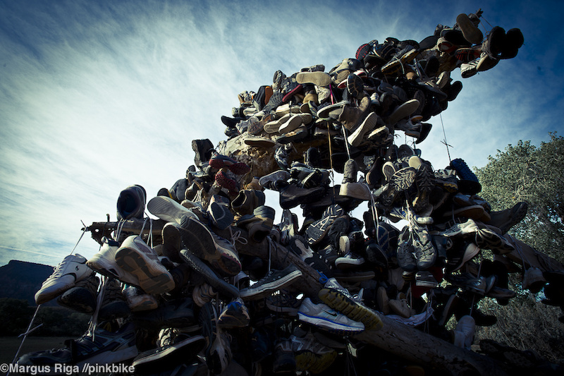 Shoe Tree. Welcome to Hurricane Utah.