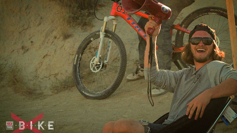 Aggy Shows Sorge some love after stomping a tailwhip.