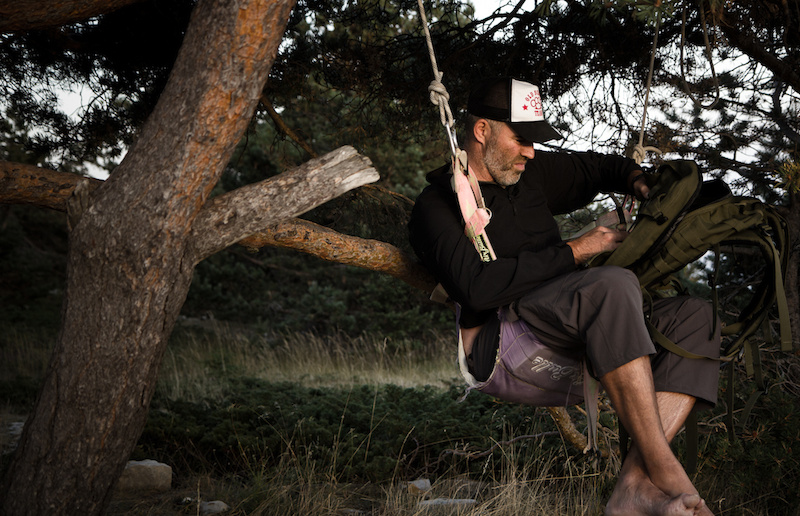 And then before the total sunset sat in his old paragliding stuff thinking never ends.
