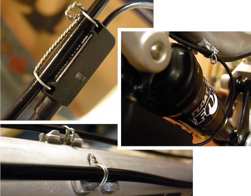 What it looks like. Note that the ends of the pigtail loops are flush.