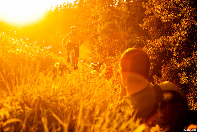 Behind the scenes of the Dan Barham Photo Clinic a multi-day experience from Boreale Mountain Biking.