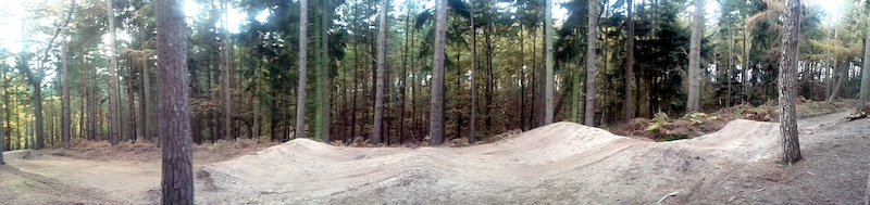The new quad double jump on the track.