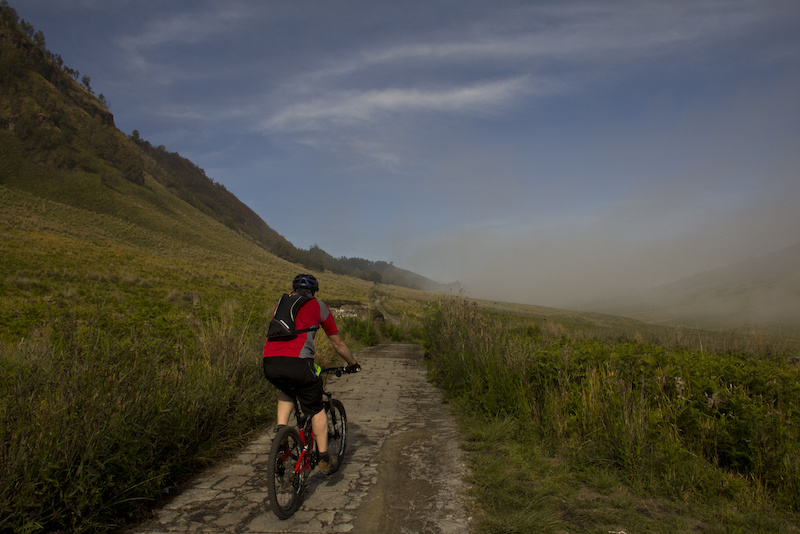 bike trip in indonesia