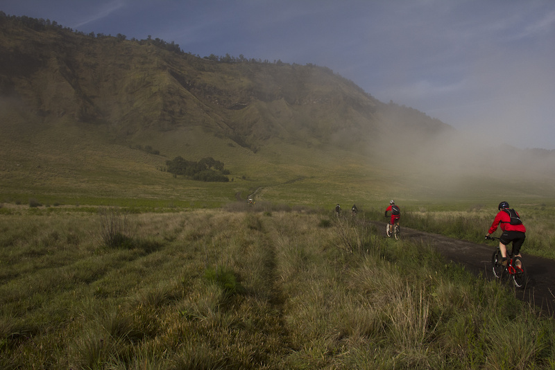 bike trip in indonesia