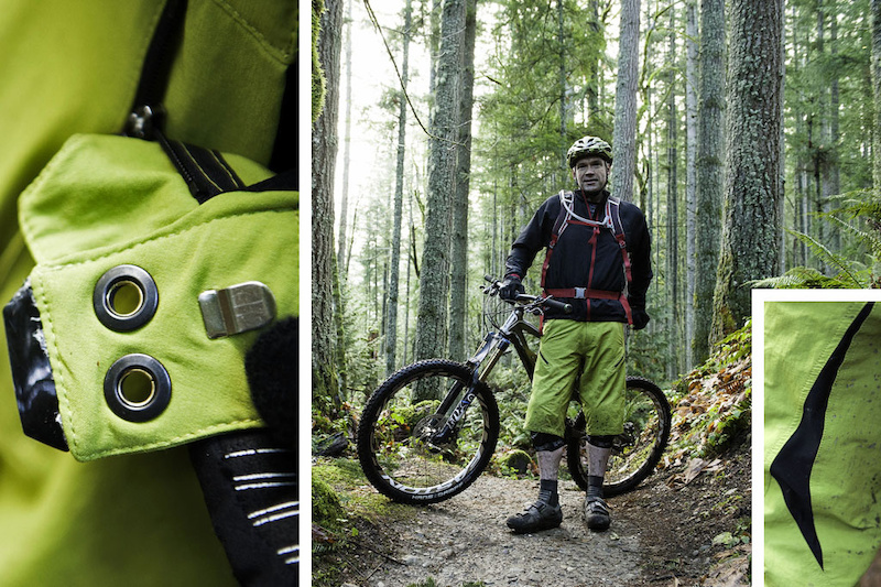 The Royal Signature Short this has quickly become the short for me. They breath well they have a bomber beltline fastener with snaps and a clip waist tab adjusters for a custom fit are water resistant yet breathable at the same time. Plus--knock on wood--they have as yet to hook my saddle in technical terrain or on steep trails.
