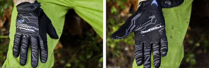 Cold wet and windy The Royal Mercury makes a great riding glove for temperatures ranging from 40F to 48F 5C to 9C particularly when the wind is blowing. The water resistant windproof back is just enough while the silicon grippers on the palms and the fingers keep your hands secure on the brakes and bars no matter how sloppy out it is.