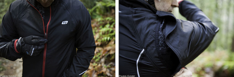 The Bellweather Convertible Jacket weather resistant with a wind flap inside the zipper a snug fit and removable sleeves for those times when a jacket is too much but the jersey isn t quite enough.