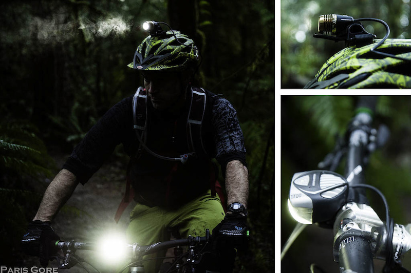 Brighter than God the Light Motion combo of the Seca 1700 Race and the Stella 300. It s the ultimate night riding set up for the darker months. The lights are compact and both the lights and the batteries are easy to mount to bike or helmet.