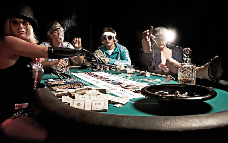 Deciding the spots to ride throughout Austria with a modified game of Roulette.