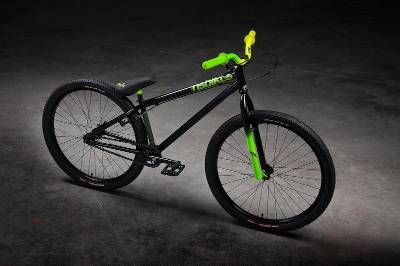 The 2013 Holy 2 features a cool upgrade - the Kenda Small Block 8 tires. As usual this bike s heart is the rock-solid NS frame with compact geometry and cromoly fork that is made to last. The bike looks the part too with our trademark Lemon Lime paint scheme. To learn more about our 2013 dirt bikes go to http nsbikes.com 2013-ns-dirt-bikes 306 pl.htm Check out more pictures and the full specs of the bike on http www.nsbikes.com 2013