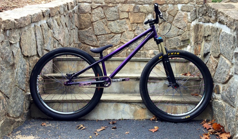 My short trials bike