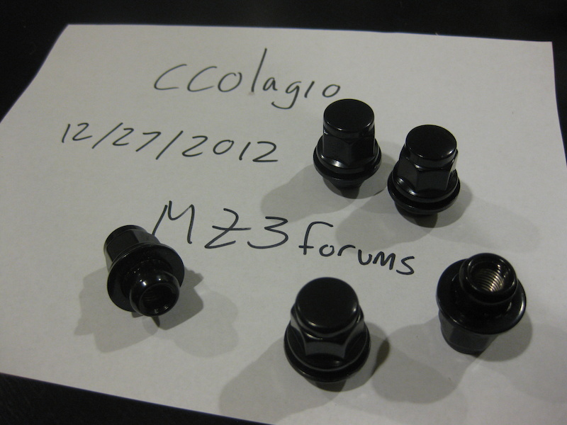 Evo X Rims w/ Optional Blk Lugs, MZ Center Caps Mazda3 Forums