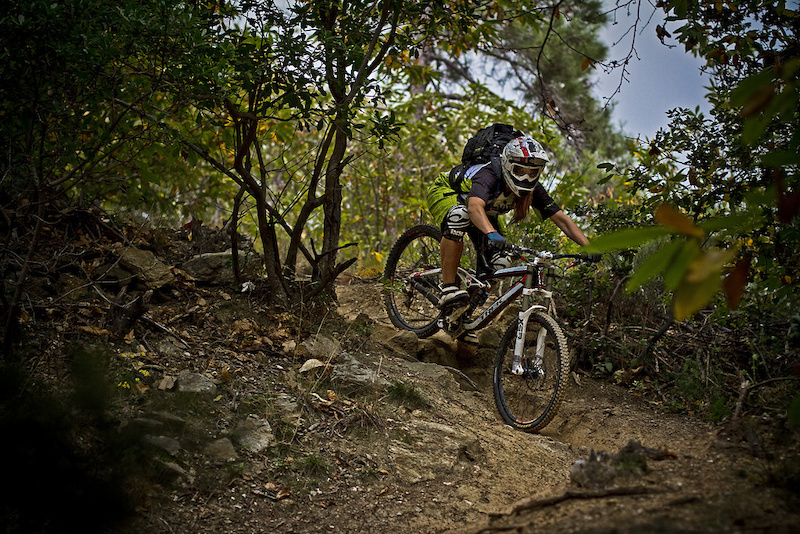 Mich le enjoying the autumn in Finale Ligure pic pic by Ben Heim