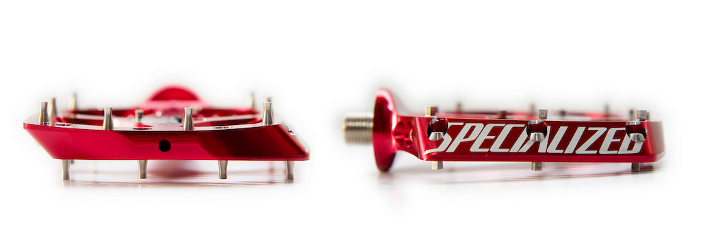 Prototype Specialized pedals. Photo by Ian Hylands.
