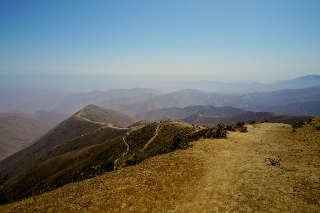 Follow that ridgeline down to a valley then out to the Pacific Ocean. Awesome. Just plain awesome.
