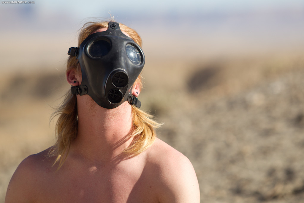 Kevin Soller helped us all week - and provided laughter the whole week. He wore this mask at least half the time.