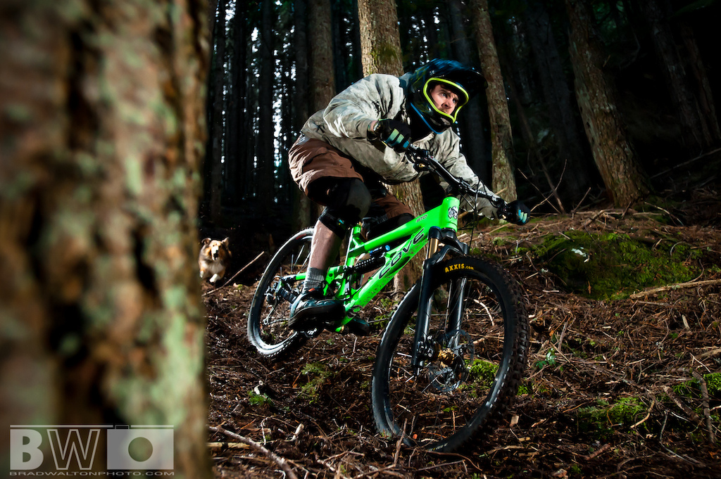 Cove STD on the steeps with Timmy dog. self-portrait