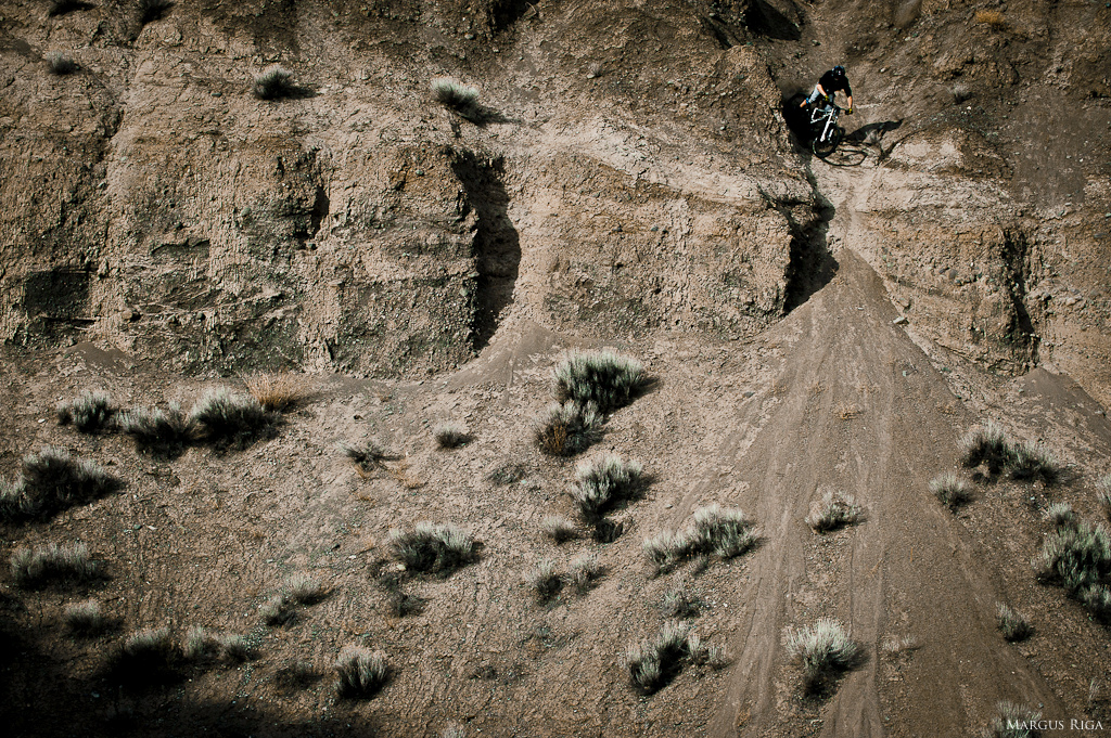 Garett Buehler in Spences Bridge.