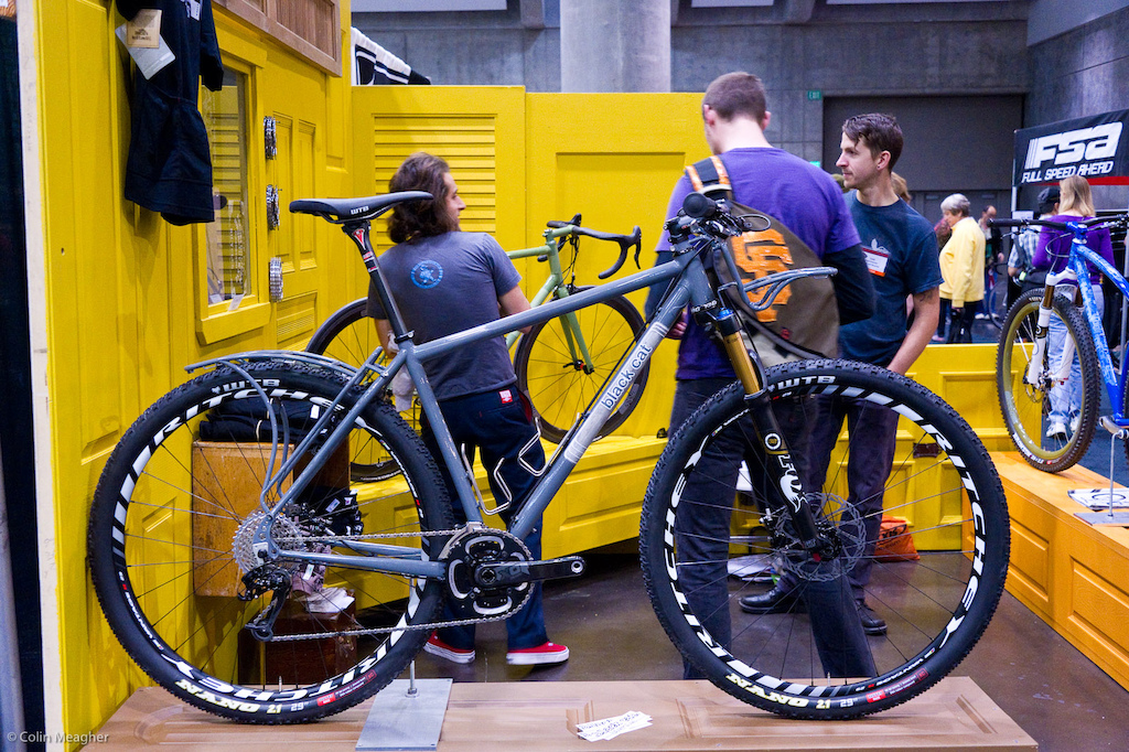 Blackcat hardtail with integrated racks allows a dedicated bike packer enough carrying capacity to get to the zone, establish a base camp, and then ride for a 3-4 days with a fair degree of comfort.