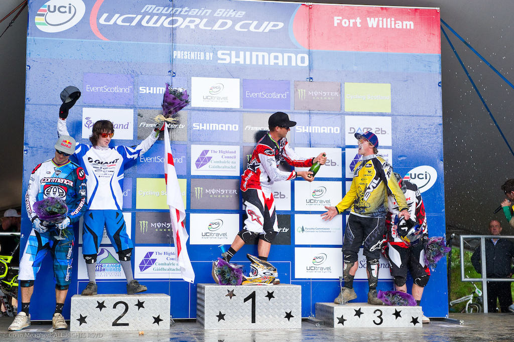 Brook MacDonald got a taste of the podium at Fort William. And he liked it. A lot. He seems to have adapted to the new Mondraker he s aboard and he s comfortable within the MS team structure. Bulldog will be a consistent podium threat for the season.