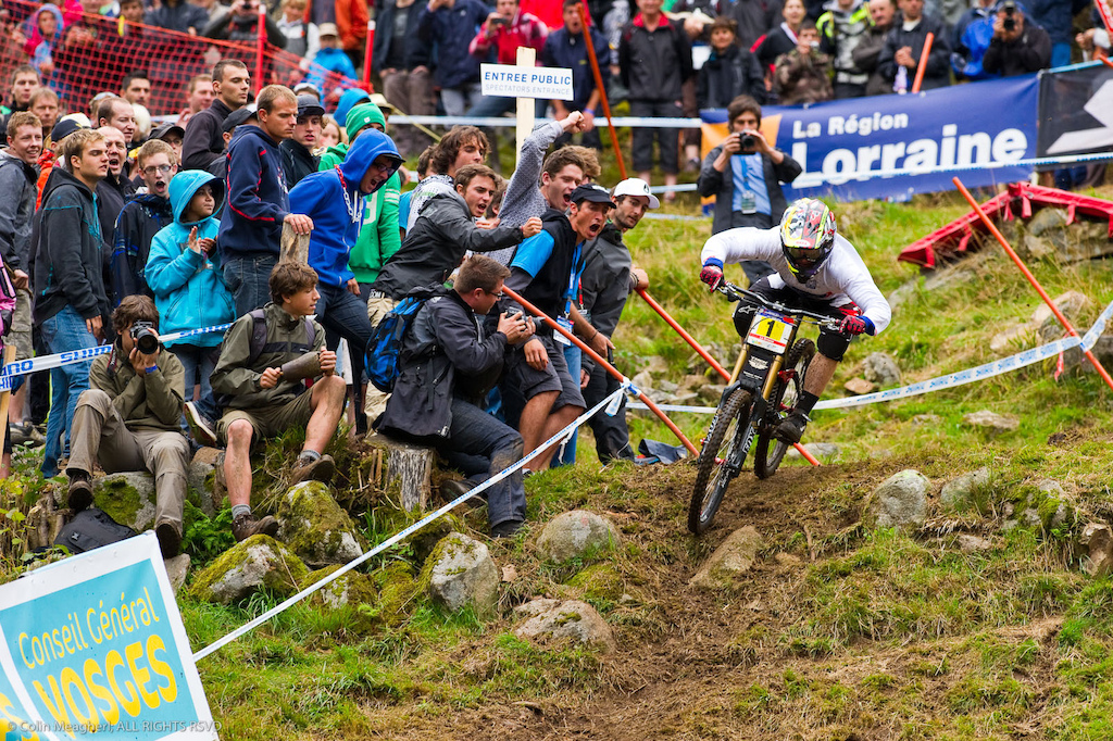 But to get there in the men s field it s going to be an uphill battle to beat this man. All eyes are on Gwin. Last season s domination can pretty much be translated into a bullseye on his back for this season.