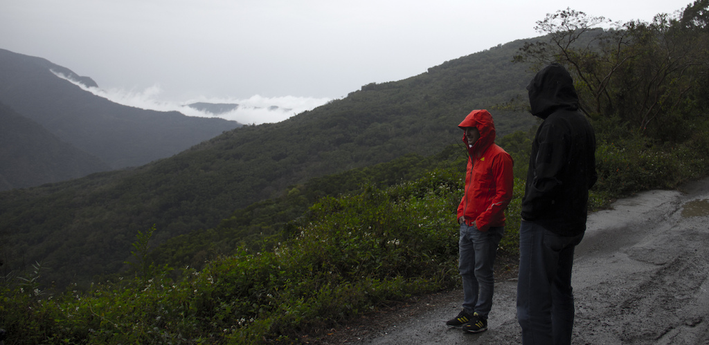 was not a nice morning but the view was amazing ... shooting with Aaron LaRocque