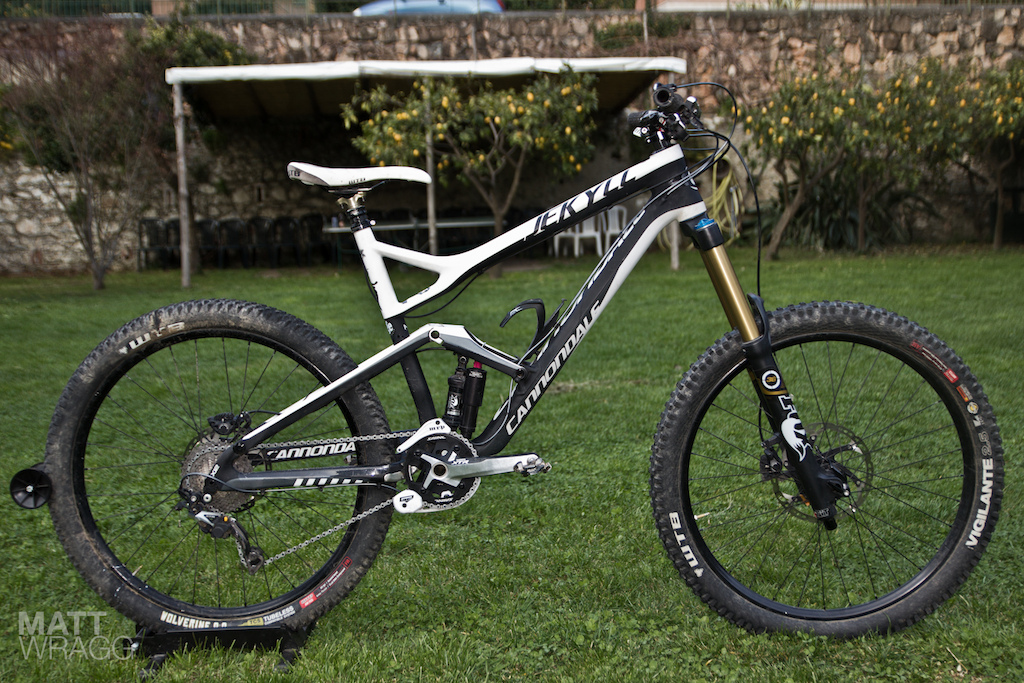 Mark Weir's Cannondale Fulcrum race bike.