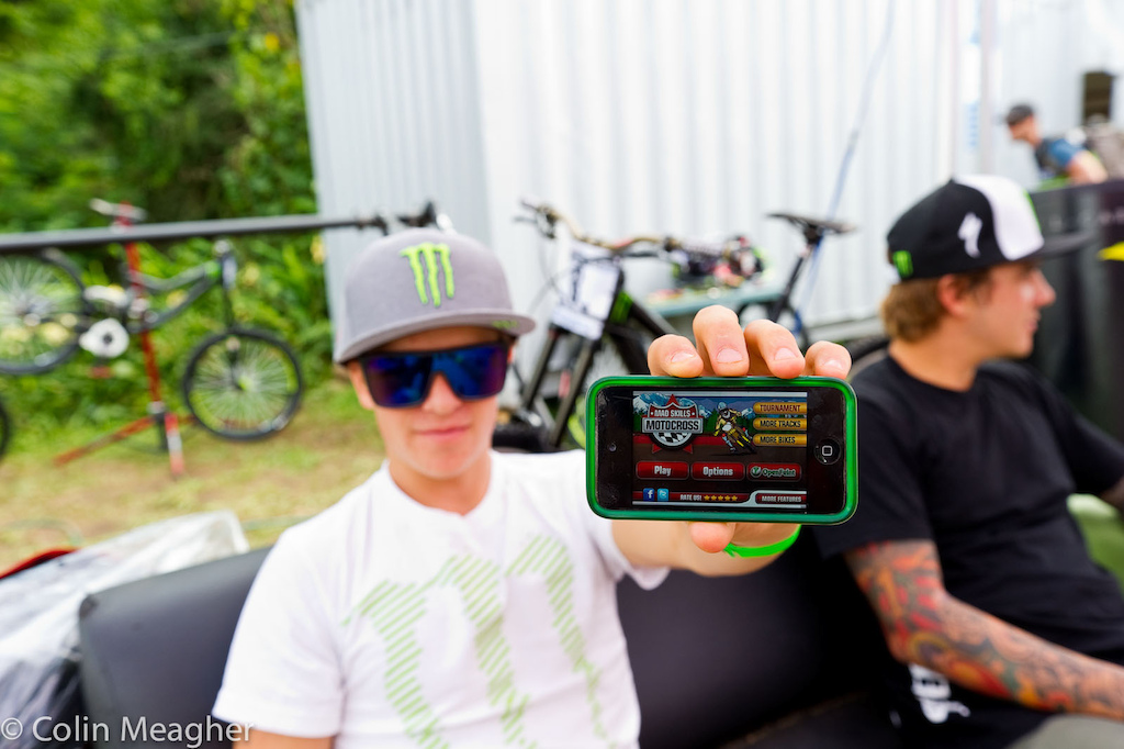 Others like TRoy Brosnan need a distraction. Like Mad Skills Motocross.
