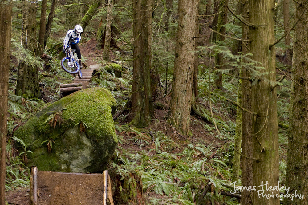 Brian Onofrichuk hitting one of his many stunts. This one is a 8-10 feet high 20 feet long step down gap.