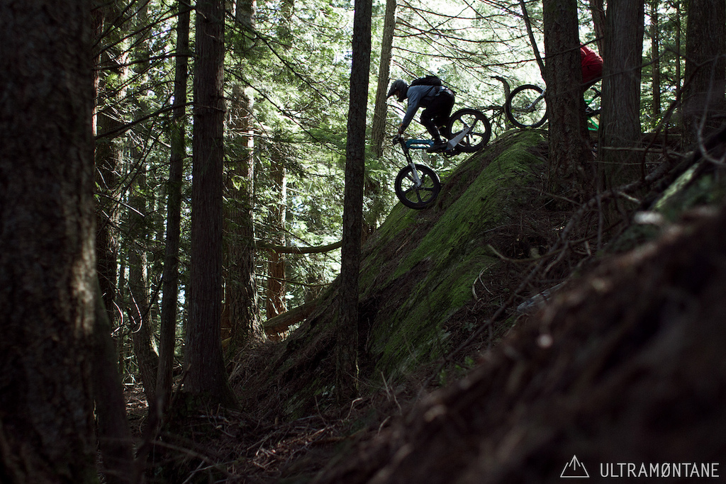 Steep rock with a janky run-in.